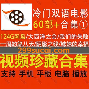 60部+冷门电影中英双语字幕影片系列124G百度网盘资源合集①,包含大西洋之会/一周的第八天/鲁比的天堂岁月/弗雷恩执导间生活记…等