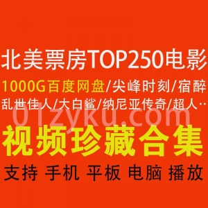 北美票房TOP[250电影资源合集