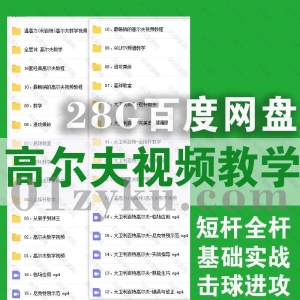 高尔夫视频教学课程资源