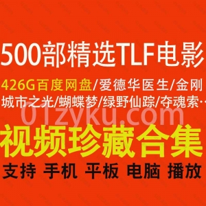 500部精选TLF字幕组电影合集