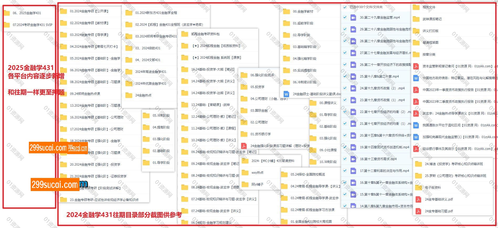 2025考研金融学431网课资源截图