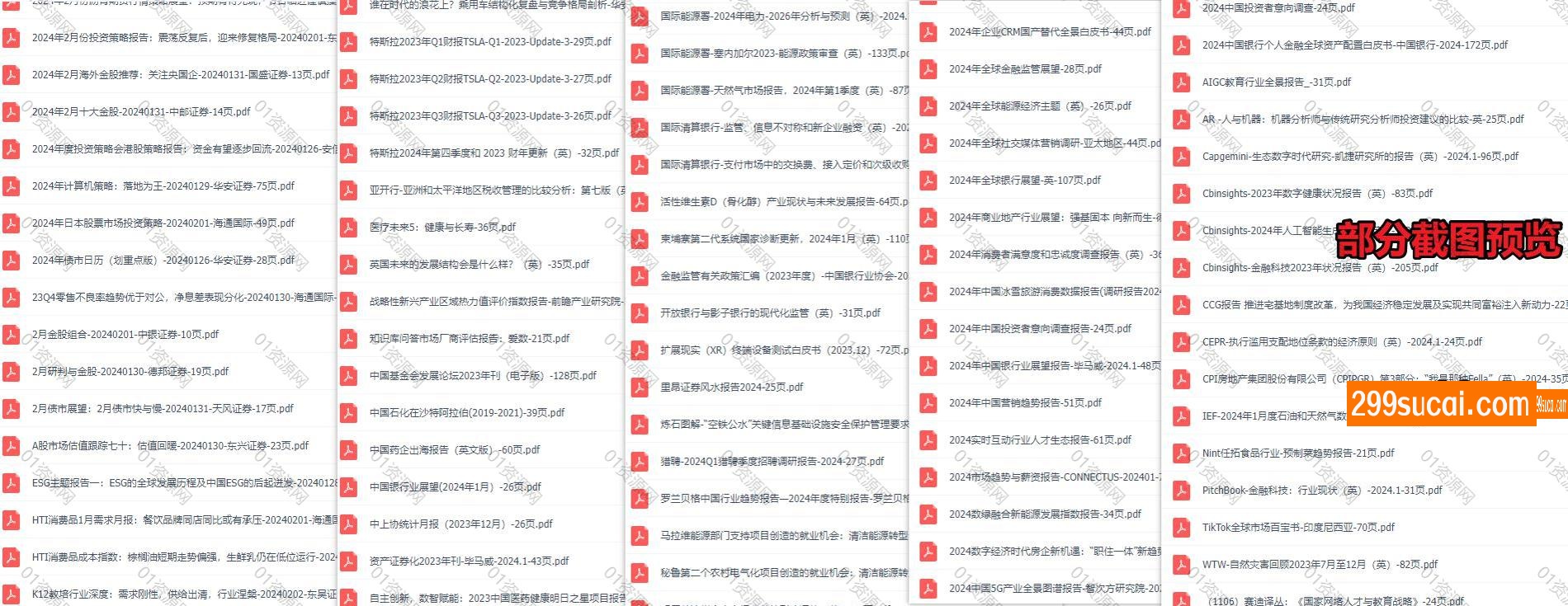 2024年02月第1周行业报告PDF资源截图
