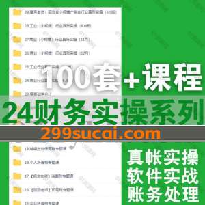 2024财务实操课程资源合集