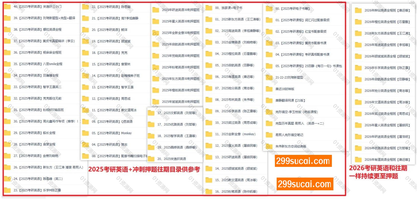 2026考研英语网课教材资源截图