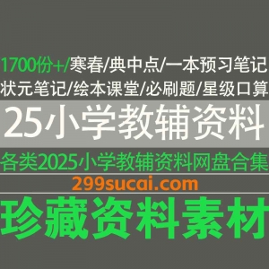 2025小学教辅资料合集