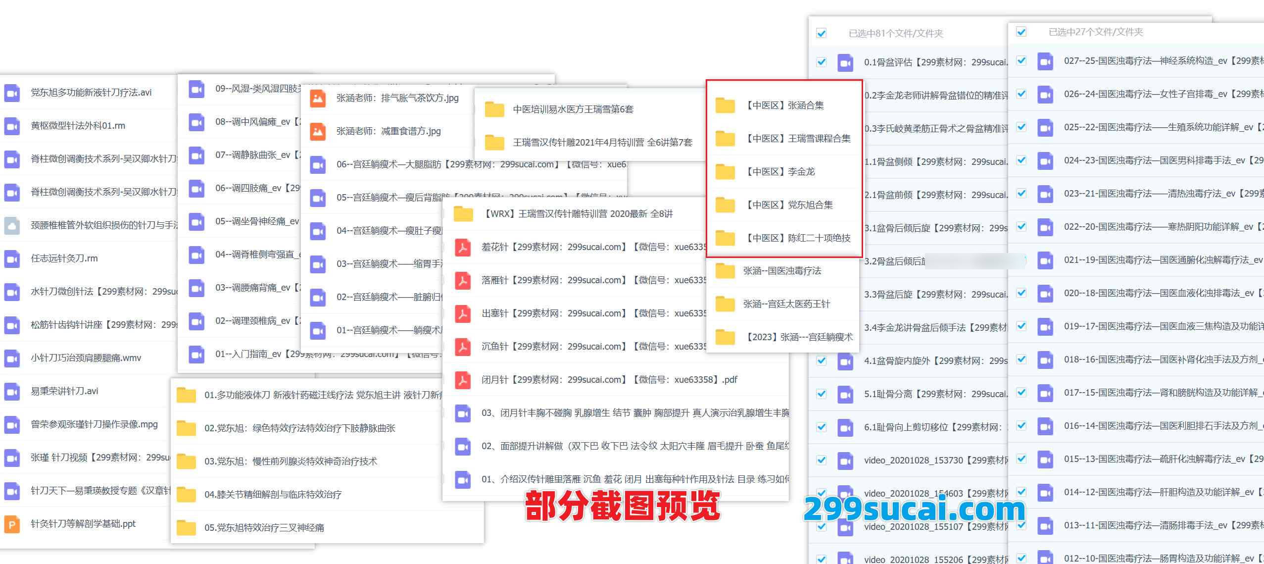 5位中医名师课程资源合集截图