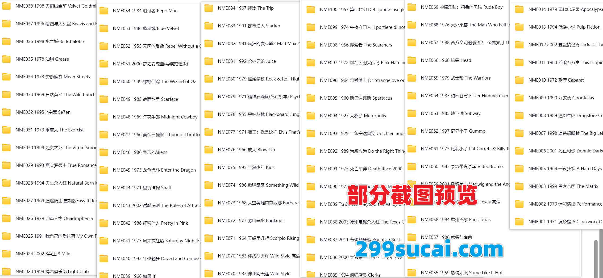 NME评选的100部最伟大的摇滚乐电影资源合集截图
