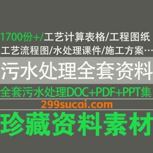 污水处理厂全套资源合集