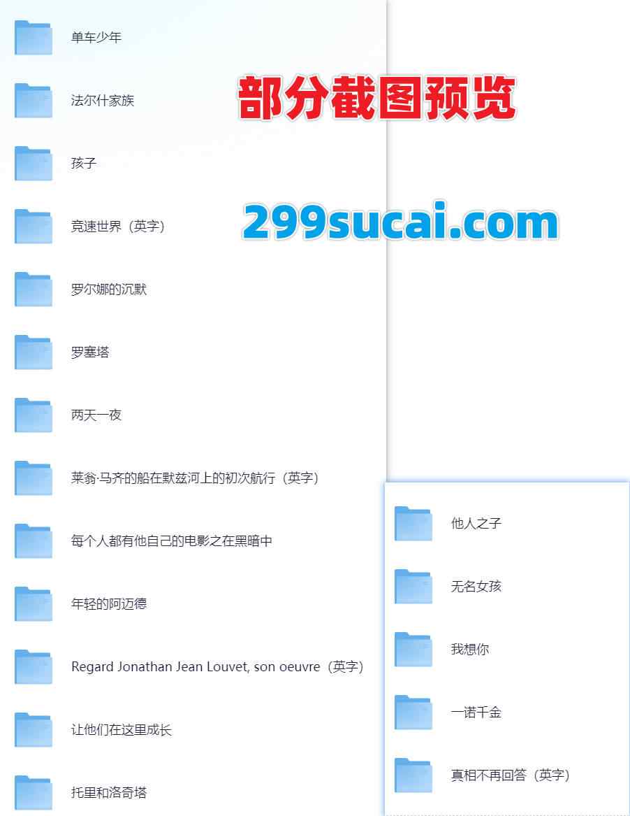 18部达内兄弟电影作品资源合集截图