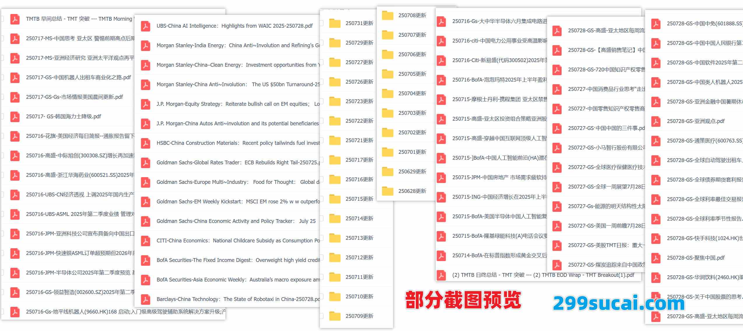 2025年7月国外行业报告资源截图