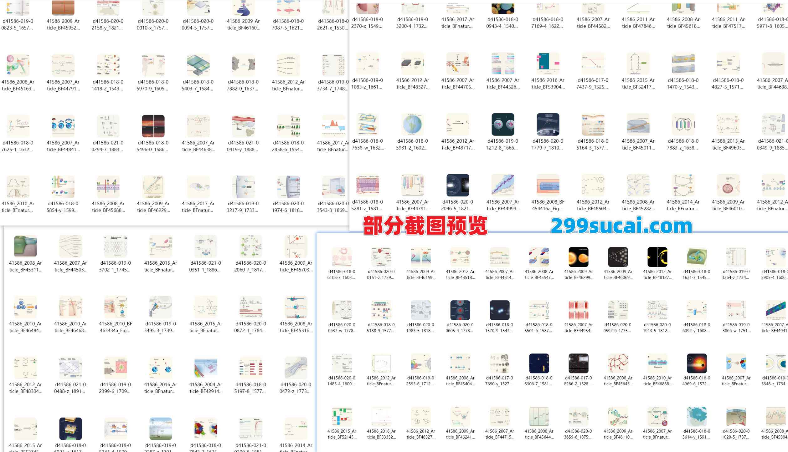 nature期刊官方插图素材合集截图