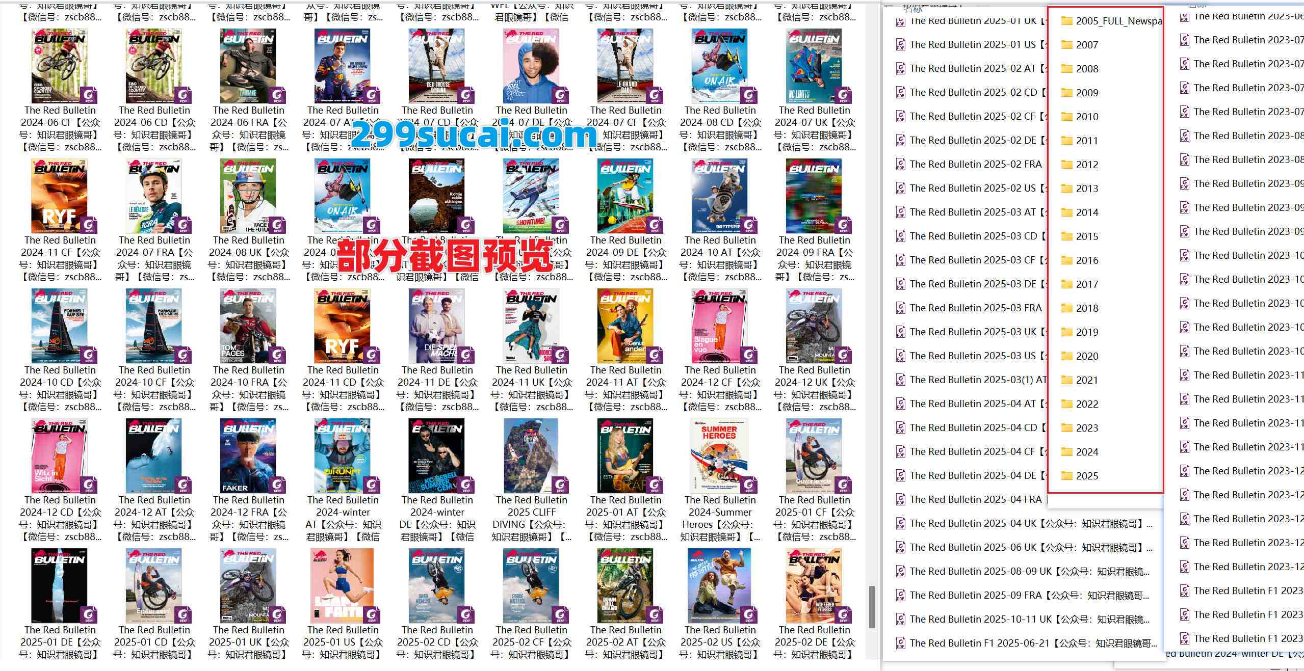 The Red Bulletin 红牛旗下杂志红色公告杂志电子版资源合集截图