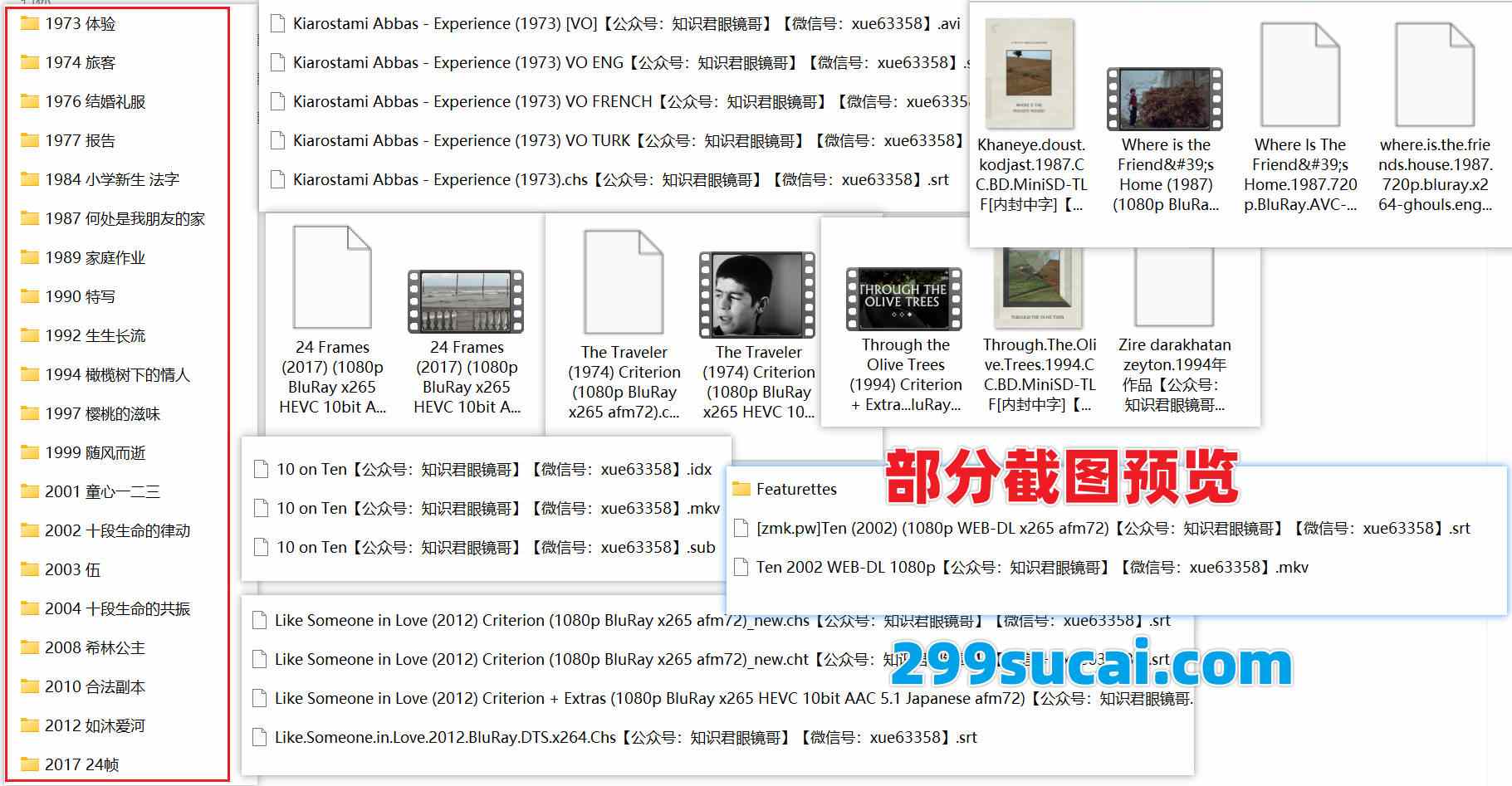 20部阿巴斯导演电影资源合集截图