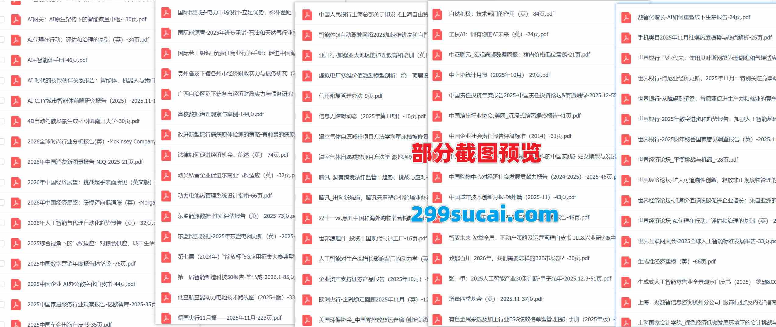 2025年12月第一周行业报告资源截图