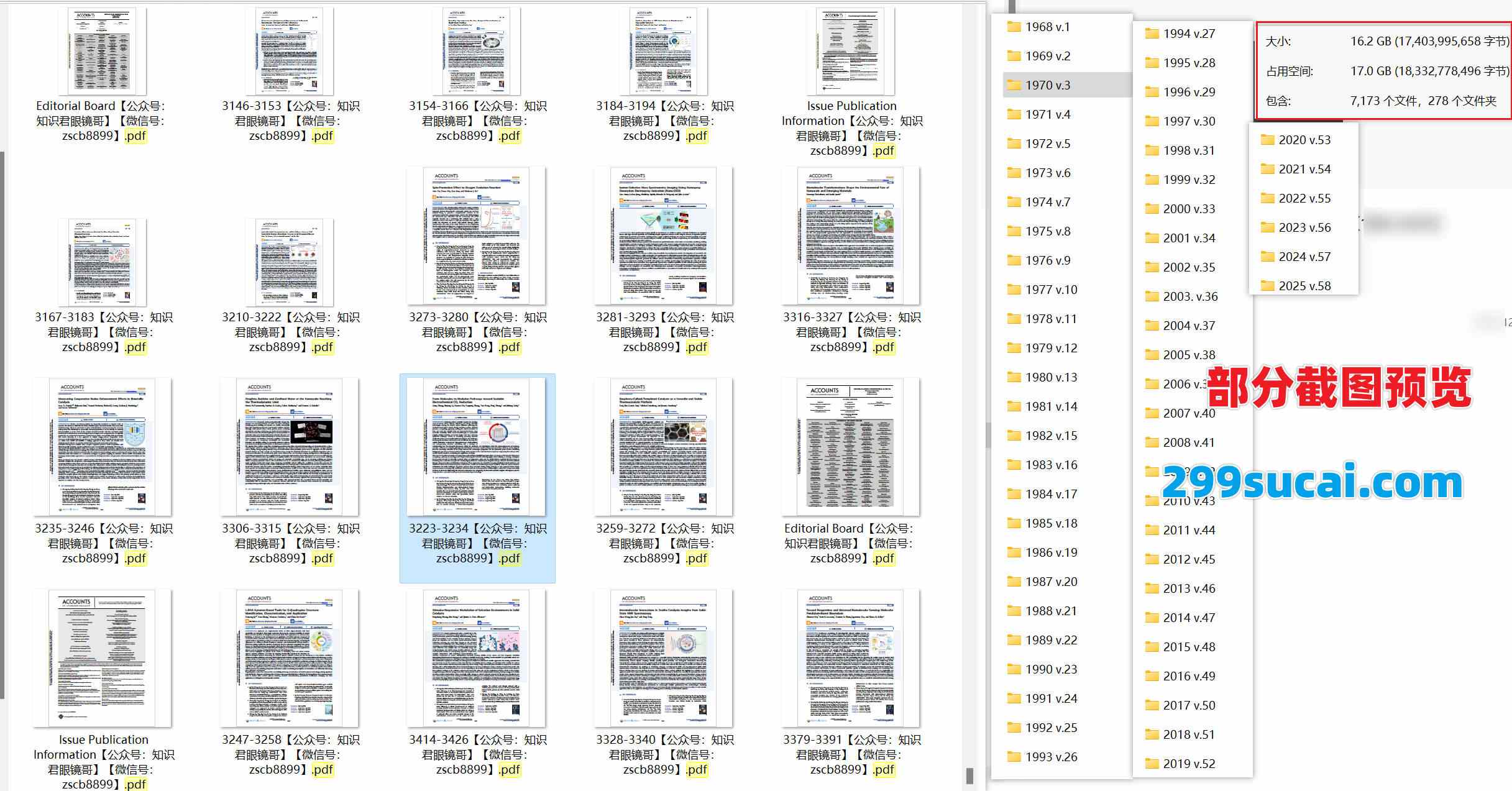 历年Accounts of Chemical Research 化学学术期刊电子版资源合集截图