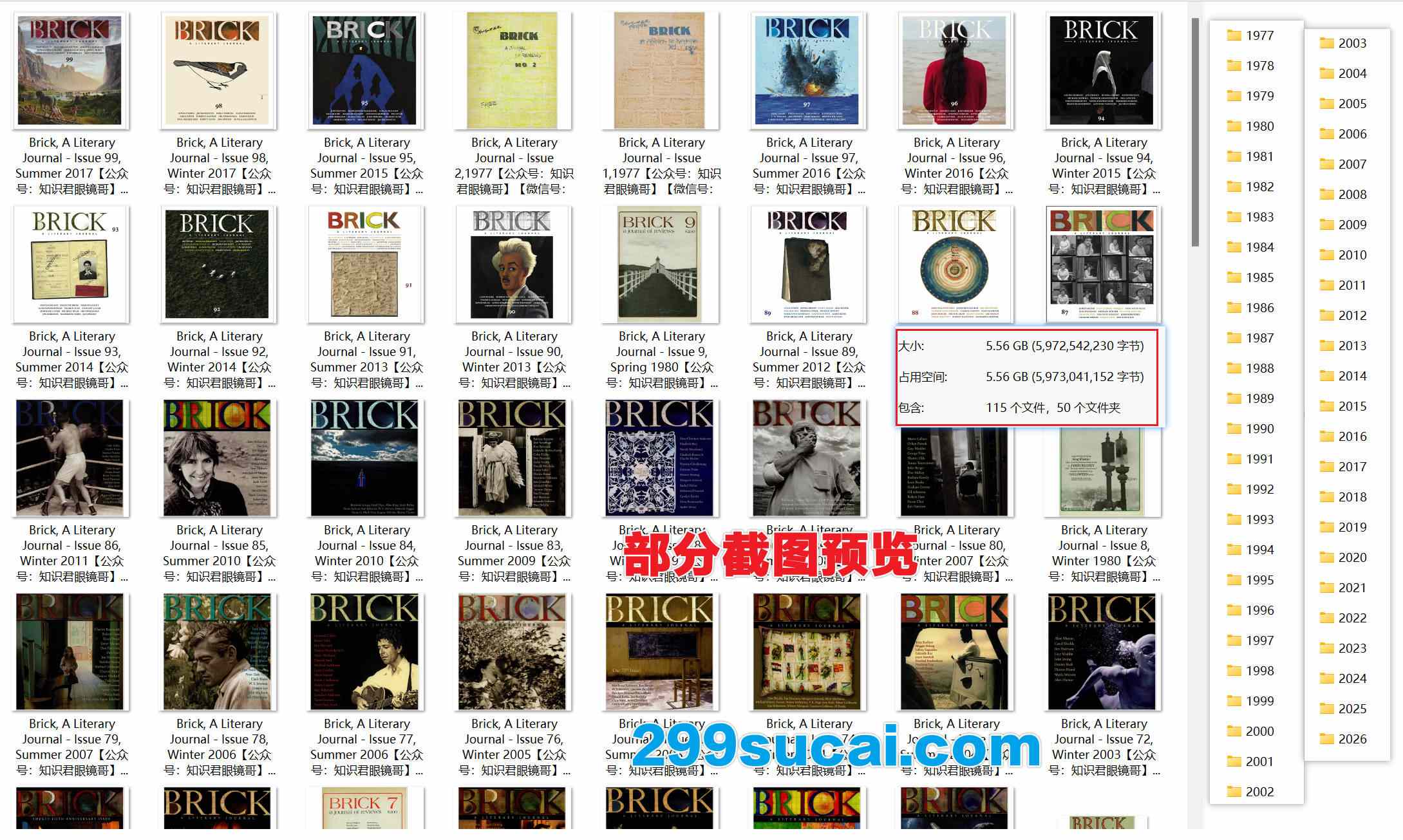 Brick, A Literary Journal 加拿大文学艺术杂志电子版资源合集截图