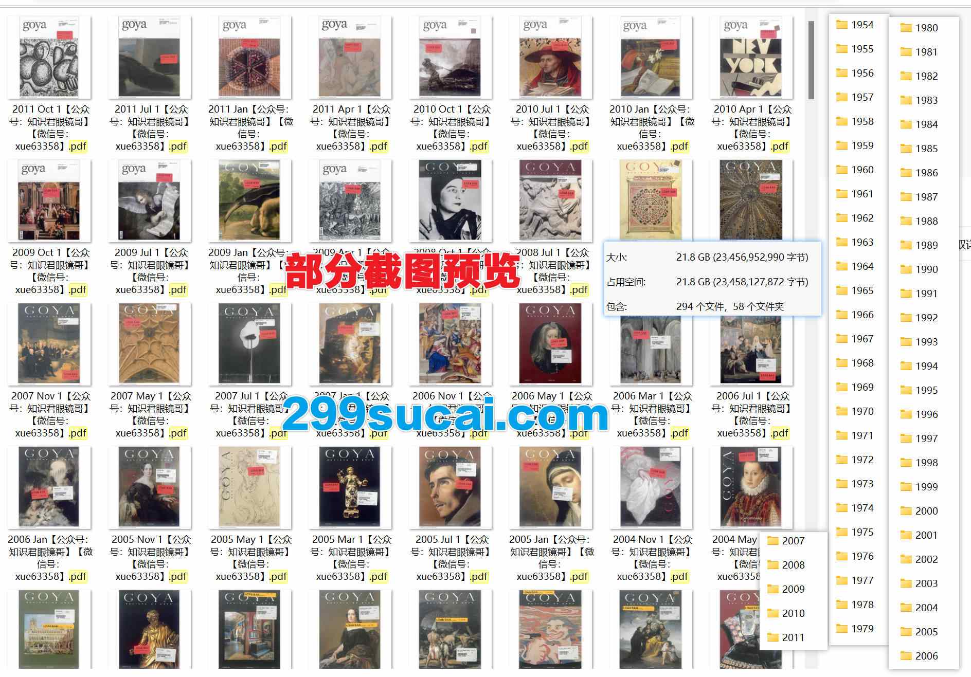 Goya杂志历年电子版资源合集截图